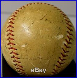 Lou Gehrig Lazzeri Dickey++ Signed Auto Autograph 1937 Yankees Baseball Psa/dna
