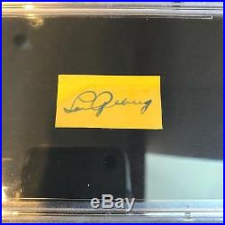 Lou Gehrig Signed Autograph Cut Signature PSA DNA Certified New York Yankees