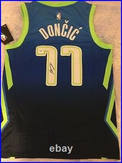Luka Doncic Autographed Signed Dallas Mavericks Jersey PSA/DNA
