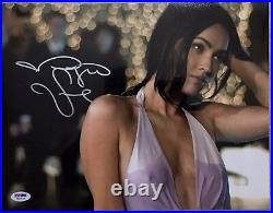 MEGAN FOX AUTOGRAPHED HAND SIGNED PSA-DNA 11 x 14 PHOTO ITP / IN THE PRESENCE