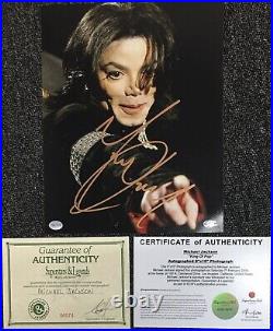 MICHAEL JACKSON Autograph Signed Photo 8x10 COA Guaranteed To Pass PSA