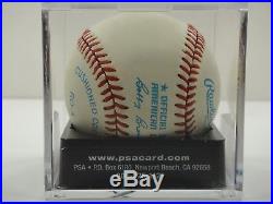 MICKEY MANTLE PSA/DNA GRADED 8.5 SIGNED OAL BASEBALL AUTOGRAPHED With GRADE 9 AUTO