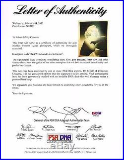 Marilyn Monroe Sexy Gorgeous Signed Autographed Original 8x10 B&W Photo PSA/DNA