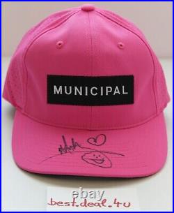 Mark Wahlberg aka Marky Mark signed autograph Municipal Hat- PSA/DNA LOA -RARE