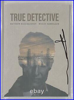 Matthew McConaughey SIGNED True Detective HBO Photo Print PSA DNA COA Autograph