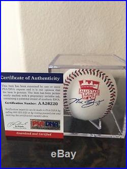 Max Scherzer Autographed Signed Baseball All Star Psa Dna