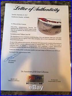 Michael Andretti Autographed Race Used Visor! PSA/DNA LOA! INDYCAR/CART