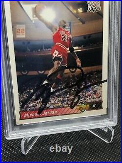 Michael Jordan 1992 Upper Deck #23 Signed Autograph Auto PSA/DNA UDA Upper Deck