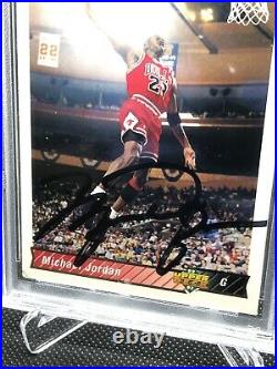 Michael Jordan 1992 Upper Deck #23 Signed Autograph Auto PSA/DNA UDA Upper Deck