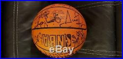 Michael Jordan Chicago Bulls 1996-97 Team Signed Basketball PSA DNA Certified
