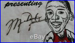 Michael Jordan Signed T-Shirt Autographed Bulls Very Nice PSA/DNA