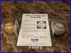 Mickey Mantle Autograph Baseball PSA DNA