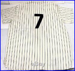 Mickey Mantle Signed Autographed Jersey New York Yankees No 7 1956 Psa/dna 02603