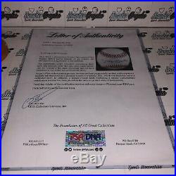 Mickey Mantle Signed Autographed Psa Dna Full Letter Coa Official Al Baseball