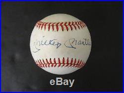 Mickey Mantle Signed Baseball Autograph Auto PSA/DNA AB13064