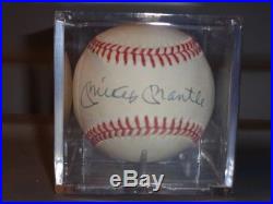 Mickey Mantle Signed Baseball Autographed PSA/DNA LOA New York Yankees HOF