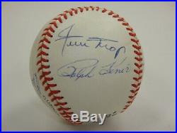 Mickey Mantle Willie Mays + Psa/dna Certified Signed 50 Hr Baseball Autographed