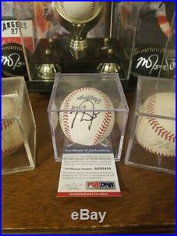 Mike Trout Autograph Mlb Baseball Psa/dna Authenticated With Coa