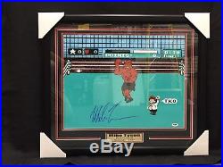 Mike Tyson Autographed Signed And Framed 16x20 PUNCH OUT Photo PSA/DNA AUTH