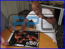 Mike Tyson Boxing Signed Authentic 16X20 Photo Autographed PSA/DNA ITP 1