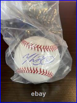 Mookie Betts #50 LA Dodgers Autographed MLB Baseball PSA/DNA NO RESERVE
