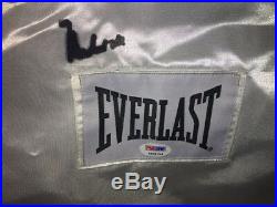 Muhammad Ali Authentic Autographed Signed Everlast Boxing Robe PSA/DNA 4A01704