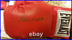 Muhammad Ali signed auto PSA/DNA boxing glove Cassius Clay autograph