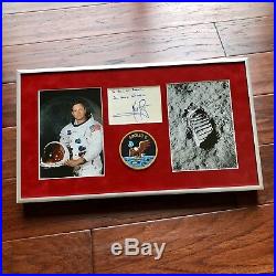 NEIL ARMSTRONG PSA/DNA Zarelli LOA Signed Index Card Apollo 11 Autograph