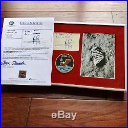 NEIL ARMSTRONG PSA/DNA Zarelli LOA Signed Index Card Apollo 11 Autograph