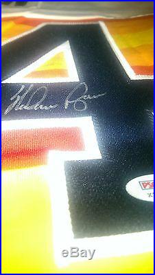 NOLAN RYAN autographed Original SANDKNIT Rainbow jersey HOUSTON ASTROS PSA DNA