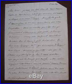 Napoleon Bonaparte Letter Signed Autographed as Emperor Certified PSA DNA