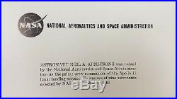 Neil Armstrong Autograph NASA Photo Signed PSA/DNA Authentication Apollo 11
