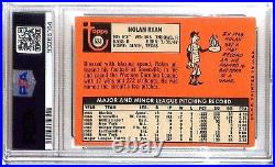 Nolan Ryan 1969 Topps Autographed Baseball Card #533 PSA/DNA 8164