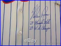 Nolan Ryan Framed Jersey Signed PSA/DNA Autographed 1969 New York Mets Miracle