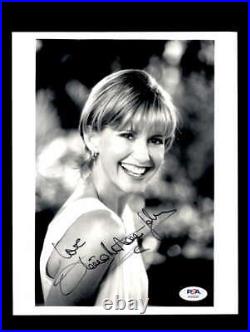 Olivia Newton John PSA DNA Coa Signed 8x10 Photo Autograph