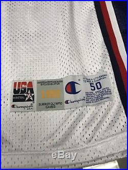 Olympic USA Dream Team Michael Jordan autograph jersey PSA/DNA PSA SIGNED
