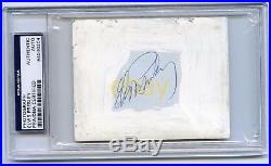 Original Snapshot Autograph ELVIS PRESLEY Signed circa 1970-71 PSA/DNA Slabbed