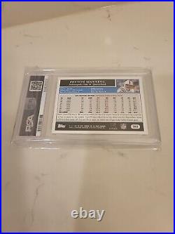 PEYTON MANNING 2005 Topps 50th Anniversary (HARD-SIGNED AUTO) PSA/DNA Certified