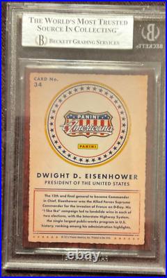 PRESIDENT Dwight D. Eisenhow signed autographed PSA/DNA Certified Cut
