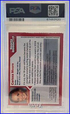 PSA 10 AUTO DNA AUTHENTIC CARISSA MOORE ROOKIE SI For Kids Surfing USA Autograph