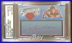 PSA/DNA Christopher Reeve Cut Autograph Signed Signature with Movie Worn Cape