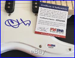 PSA/DNA Hyrid Theory CHESTER BENNINGTON Signed Autographed Guitar LINKIN PARK