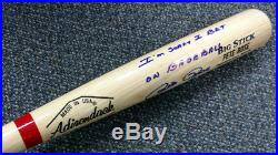 Pete Rose Autographed Signed Rawlings Bat Reds I'm Sorry I Bet On Psa/dna 64922