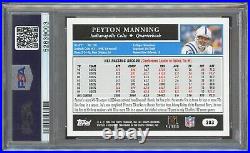 Peyton Manning Signed 2005 Topps #203 PSA/DNA Colts Autograph HOF AUTO Card