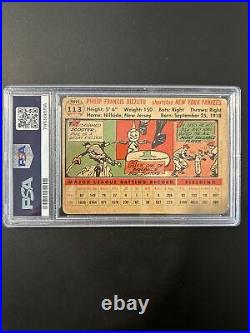 Phil Rizzuto Gem Mint 10 PSA DNA Signed 1956 Topps Autograph Yankees Authentic