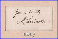 President Abraham Lincoln Autograph Psa/dna Certified Authentic Signed Rare