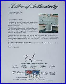 President George HW Bush Signed Danbury Mint White House Model PSA/DNA 41st Pres