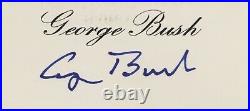 President George H. W. Bush PSA/DNA Authentic Signed Autograph