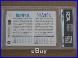 Psa Dna 1994 Uda Mickey Mantle Autograph 9 Yankees Signed Auto Hof Griffey