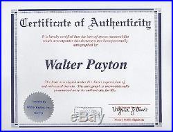 Psa/dna Walter Payton #34 Autographed 8x10 Chicago Bears Photo